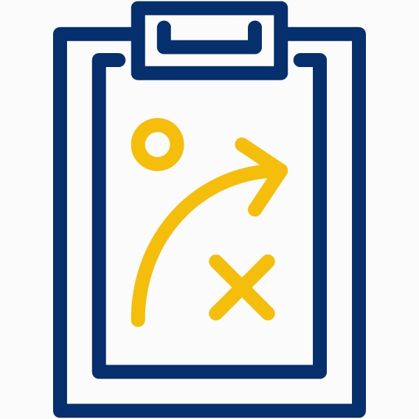 Game plan clip board icon